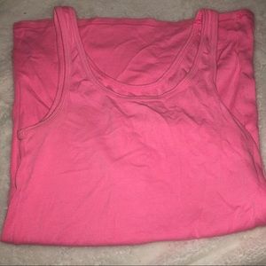 Basic Hot Pink Tank Top WORN ONCE
